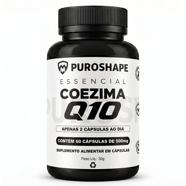 PUROSHAPE Coenzima Q10 — 60 cápsulas de 500mg